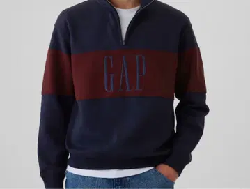 GAP 하프 지퍼