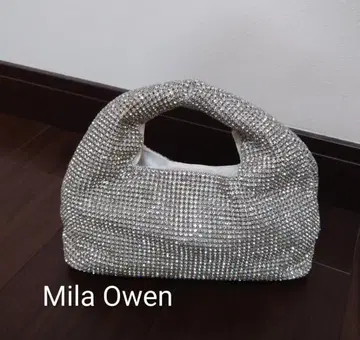 Mila Owen 실버 파티 백