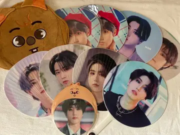 스키즈 지성 부채, 부채 커버 세트 묶음 판매 9개