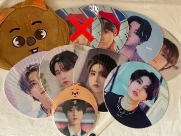 스키즈 지성 부채, 부채 커버 세트 묶음 판매 9개