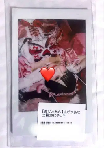 신기루 아뮤 생일 란 체키 2025