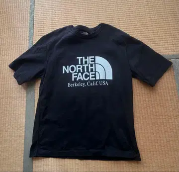 THE NORTH FACE 블랙 티셔츠 맨투맨 소재 퍼플 라벨