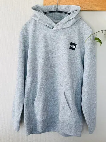 THE NORTH FACE 그레이 후드 부착 후드티 S
