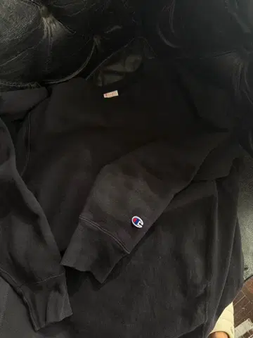 Champion Reverse Weave 블랙 US L 사이즈 일본 XL