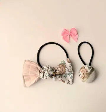 [ 리버티 ] 리본 & 펄 머리끈