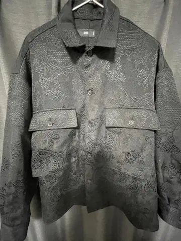 [ 새상품급 ] HARE 자카드 플라워 자켓