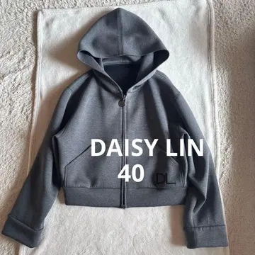 양호 DAISY LIN 후드티 본딩풍 그레이 40사이즈
