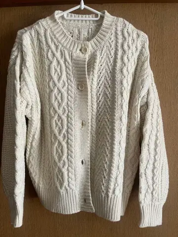 niko and 케이블 니트 가디건 M
