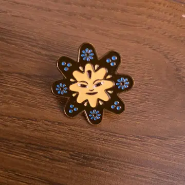 오사카 만박 투름투름 인도네시아관 핑배지