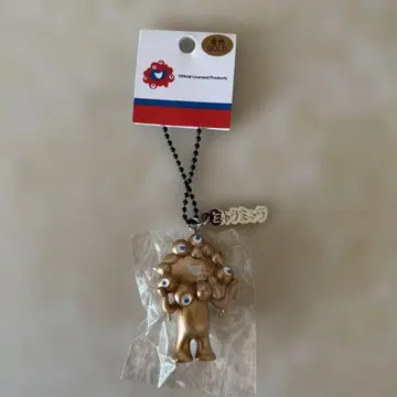 눈알 아저씨 키링 골드 컬러 공식 라이선스