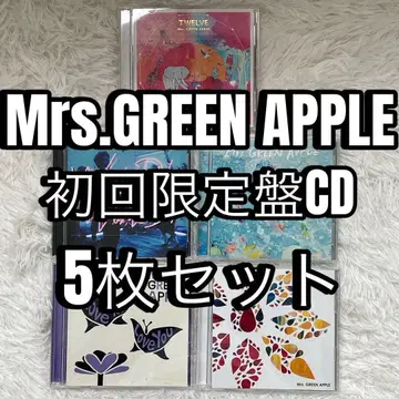 Mrs.GREEN APPLE 초회 한정판 미세스 그린애플 CD DVD