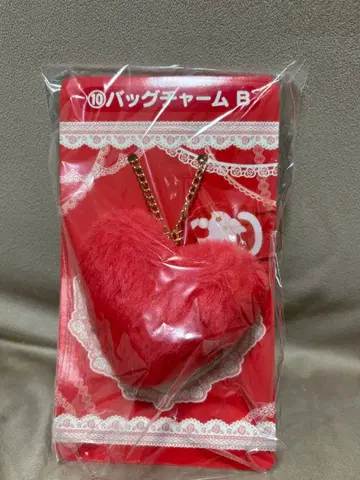 하트 모양 퍼 백참