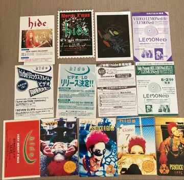 hide with Spread Beaver X JAPAN 엽서 DM