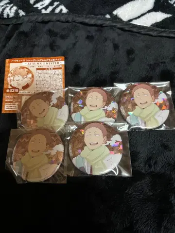 하이큐!! 홀로그램 캔뱃지 A&W 하나마키 타카히로