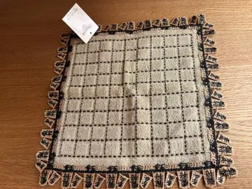 치카자와 레이스 장기 손수건 새상품 택 포함