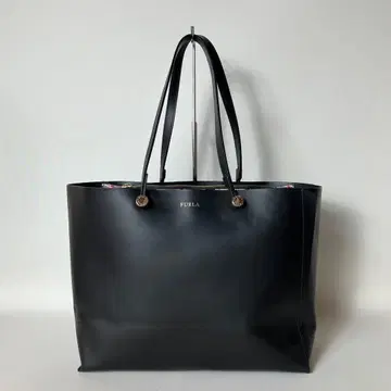 2510-214 | 새상품급 | 훌라 토트백 가죽 블랙