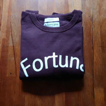 아메리카나 맨투맨 suadeo 콜라보 미사용 새상품