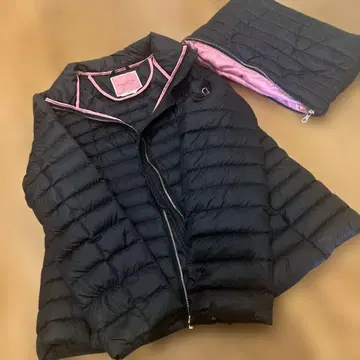 케이트 스페이드 블랙 다운 자켓