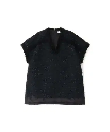 어도어 팬시 트위드 블라우스