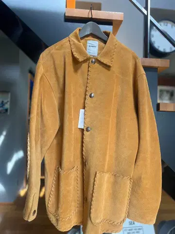 BOWWOW WOVEN SUEDE COVERALL 스웨이드