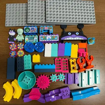 호빵맨 또르르 블록 세균 로봇 공장