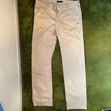 러프앤스웰 골프 팬츠 베이지 스코어 카드 포켓 부착