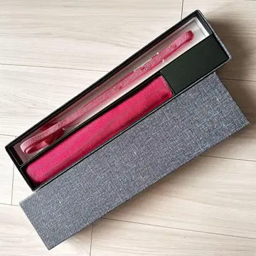 [미사용품] 핑크 오비 장식 천 & 허리띠 세트 골드 컬러 장식 포함