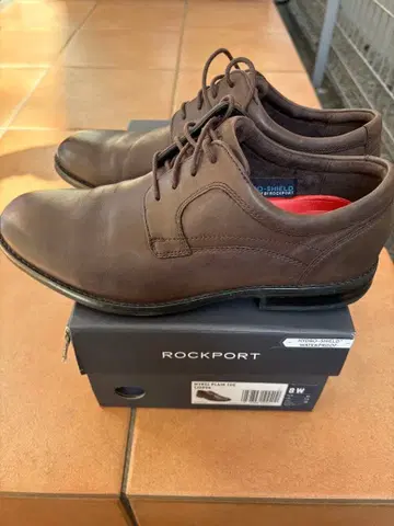 방수 비즈니스 슈즈 ROCKPORT 26cm 브라운