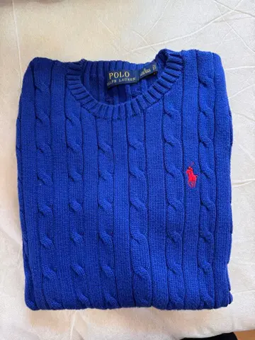 랄프 로렌 케이블 니트 스웨터 여성용