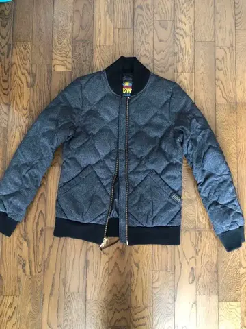 Eddie Bauer 그레이 다운 블루종