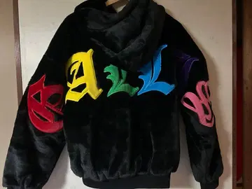 새상품 GALLIS ADDICTION 퍼 보아 후드티