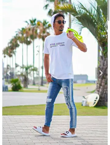 RTEG 온라인 티 M 사이즈 화이트