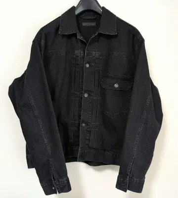 UNIQLO 데님 자켓 1st 블랙