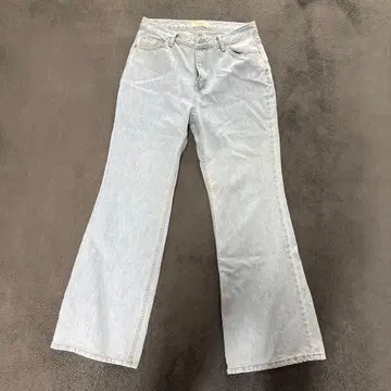 FLOW JEANS 부츠컷 데님 라이트 블루