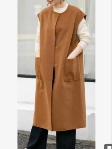 어반 리서치 ROSSO 2way 셋업 코트 롱 코트 베스트만