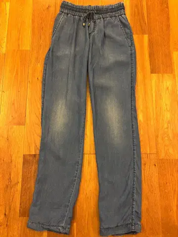 BLUMARINE 팬츠 레이온 데님 블루 I40