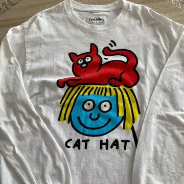 CAT HAT 긴팔 티셔츠