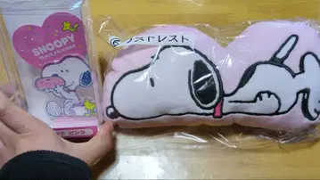 스누피 복권 로손 메모 스탠드 리스트레스트