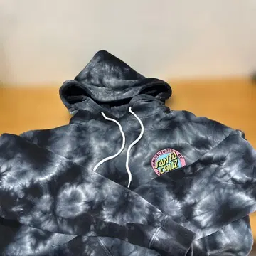 SANTA CRUZ 산타크루즈 빅 실루엣 로고 후드티