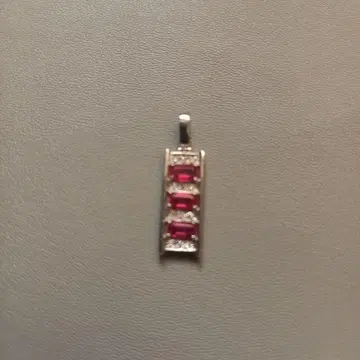 [ 완판! ] 플라티나 루비 펜던트 탑