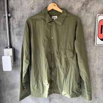 Surfline 올리브 그린 긴팔 셔츠 L