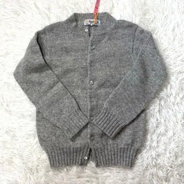 [ 로렌스 스미스 ] 스코틀랜드 울 가디건 그레이