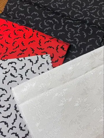 이지리 마나부 기모노 디자이너 박쥐 장식용 깃 세트 박쥐