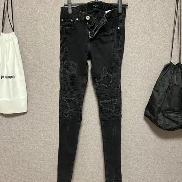 REPRESENT 빈티지 블랙 스키니진 사이즈 28