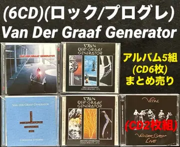 6CD (락/프로그레시브) 반더그래프 제너레이터 / 앨범 5개 묶음 판매