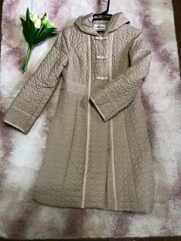 GALLERY VISCONTI 베이지 퀼팅 자켓