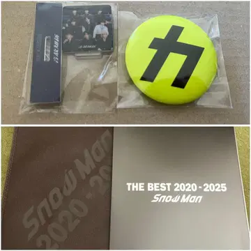 SnowMan 음고신지 THE BEST 2020-2025 부록