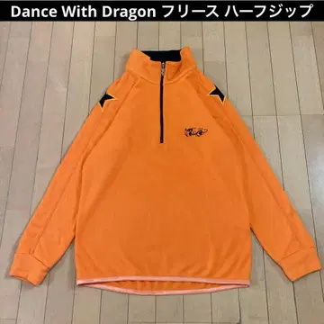 [ 고품질 ] Dance With Dragon 플리스 하프 지퍼 골프웨어