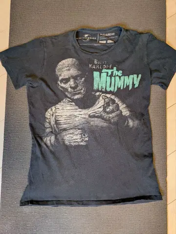 공식 Universal Monsters The Mummy 티셔츠 블랙 S