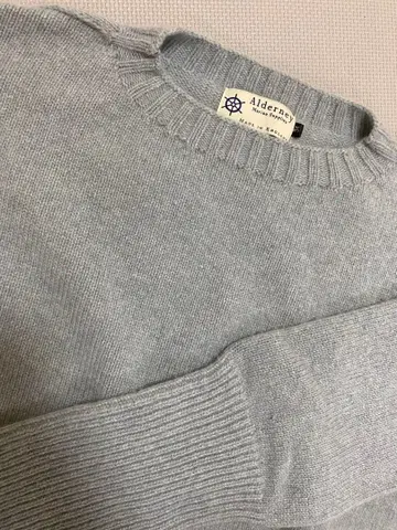 IENA 니트 Alderney 색스 블루